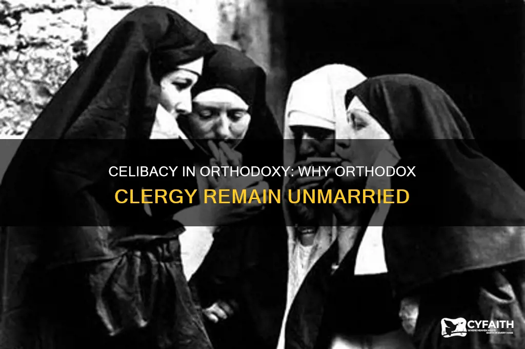 why do orthodox clergy not marry