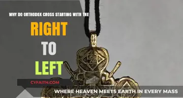 Orthodox Cross Right to Left: Unveiling the Symbolic Direction