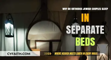 Orthodox Jewish Couples' Separate Beds: Tradition, Modesty, and Spiritual Intimacy