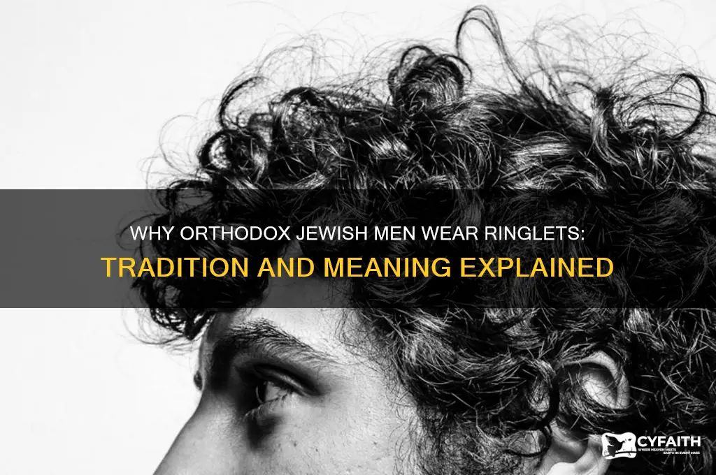 why do orthodox jewish men have ringlets