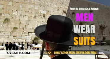 Why Orthodox Jewish Men Wear Suits: Tradition and Modesty Explained