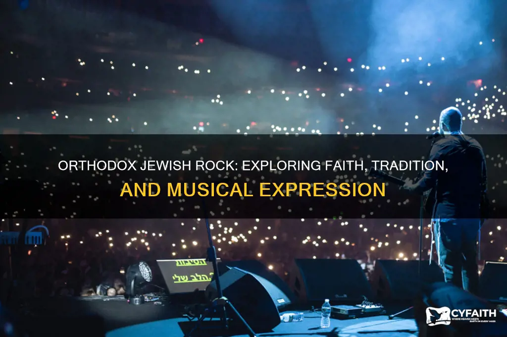 why do orthodox jewish rock