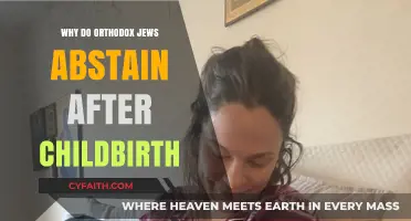 Orthodox Jewish Postpartum Abstinence: Understanding Niddah After Childbirth