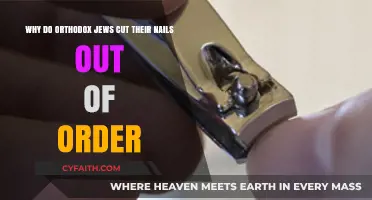Orthodox Jewish Nail-Cutting Rituals: Unraveling the Out-of-Order Tradition