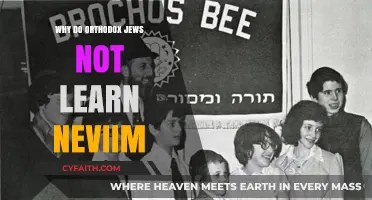 Why Orthodox Jews Exclude Neviim from Their Core Torah Studies