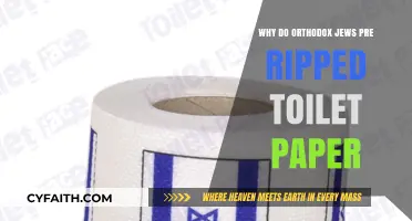 Orthodox Jews and Pre-Ripped Toilet Paper: A Religious Practice Explained