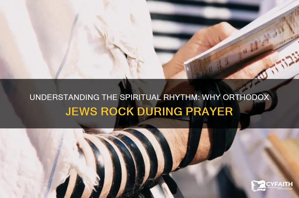 why do orthodox jews rock back and forth