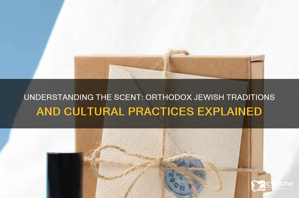 why do orthodox jews smell