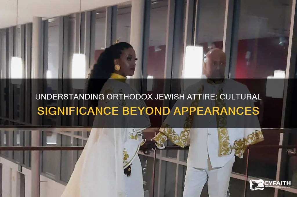 why do orthodox jews so funny looking