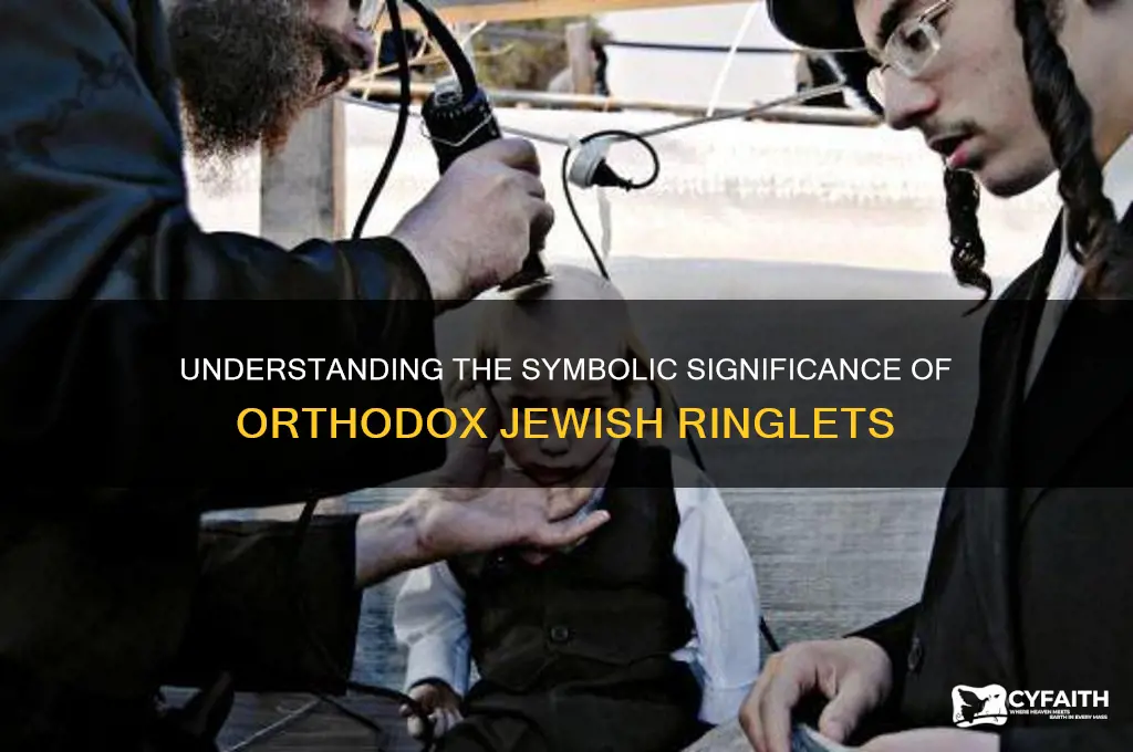 why do orthodox jews wear ringlets