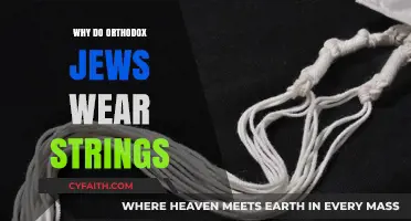 Understanding the Significance of Tzitzit Strings in Orthodox Jewish Tradition