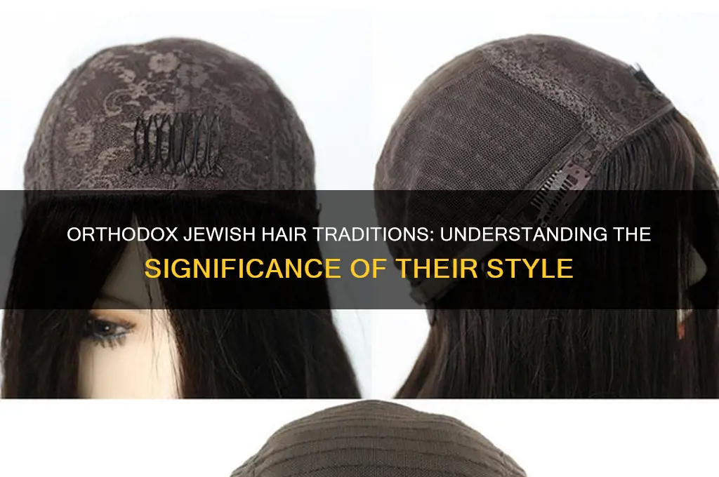 why do orthodox jews wear their hair like that