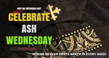Orthodox Absence on Ash Wednesday: Exploring the Theological Divide