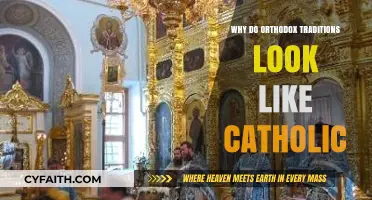 Orthodox and Catholic Traditions: Exploring Their Striking Visual Similarities