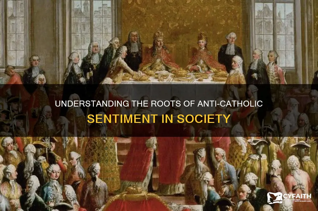 why do people dislike catholics