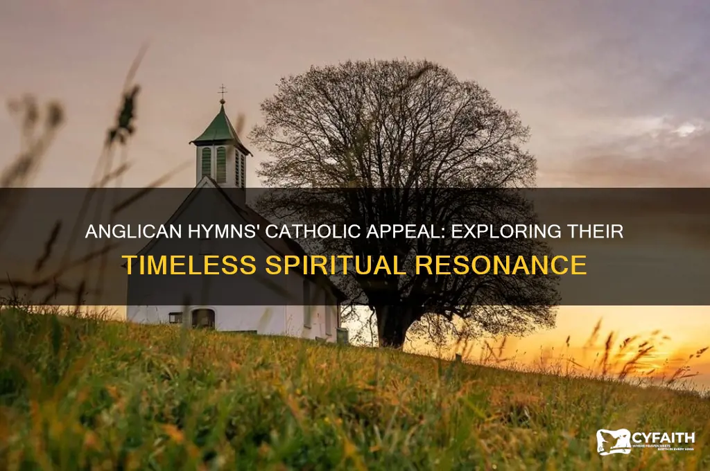 why do people like the anglican hymns catholic