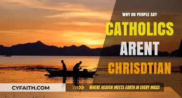 Are Catholics Truly Christian? Debunking a Persistent Myth