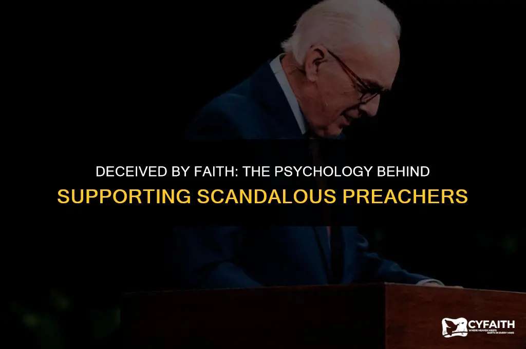 why do people send money to crooken evangelical preachers