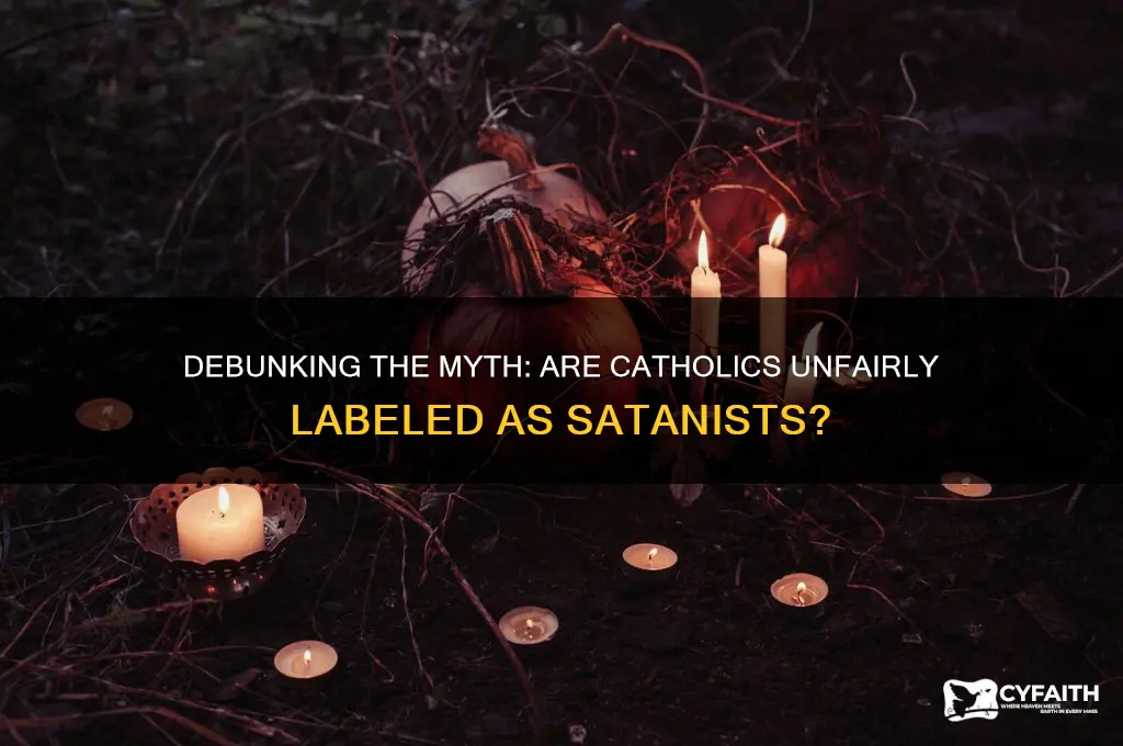 why do people think catholics are satanists