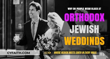 Understanding the Tradition of Black Attire at Orthodox Jewish Weddings