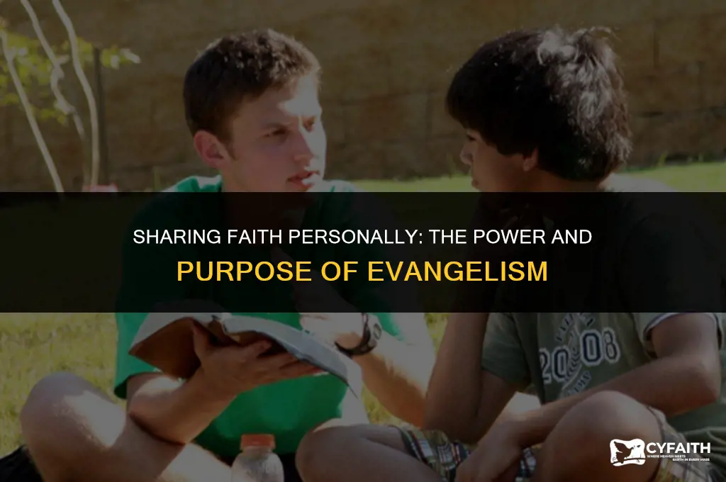 why do personal evangelism