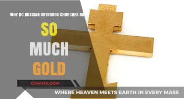 The Golden Splendor of Russian Orthodox Churches: A Divine Legacy