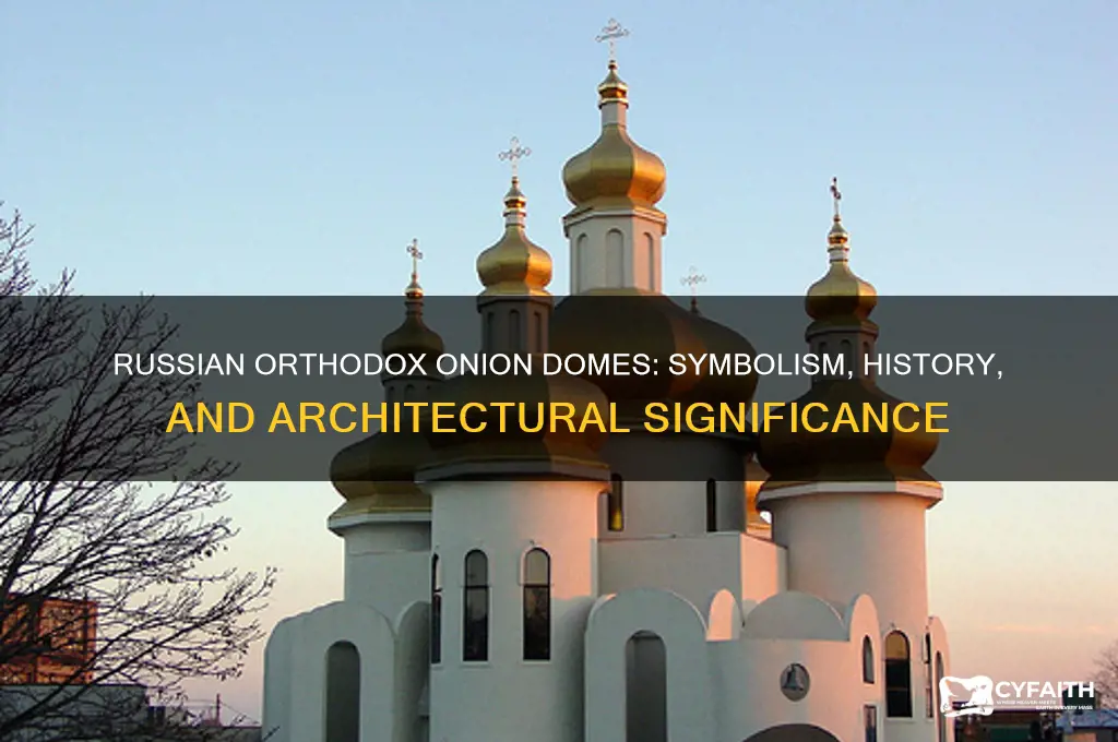 why do russian orthodox have onion domes