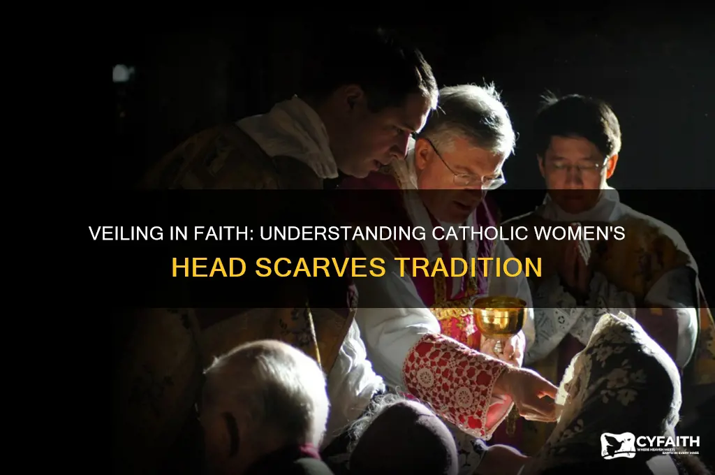 why do some catholic women wear scarves on their heads