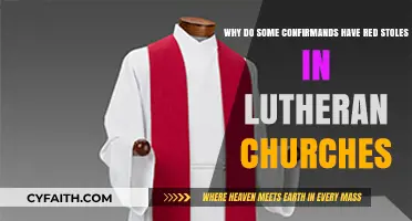 Significance of Red Stoles in Lutheran Confirmation Ceremonies