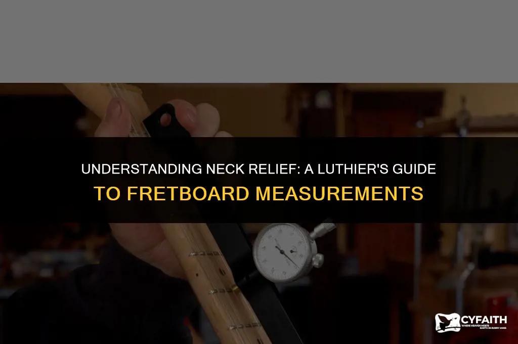 why do some luthers measure neck relief at tenth fret