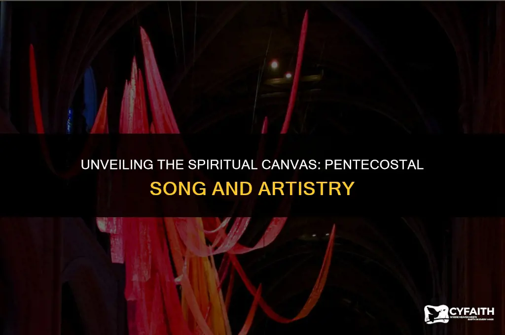 why do some pentecostal people paint during song