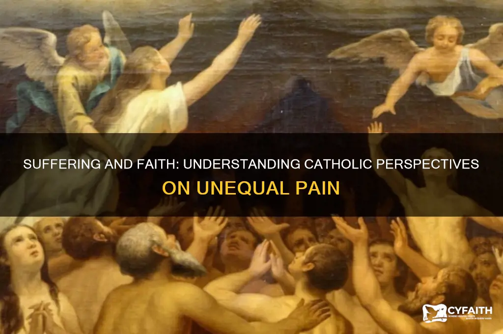 why do some people suffer more than others catholic