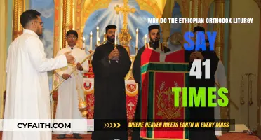 The Significance of 41 Repetitions in Ethiopian Orthodox Liturgy