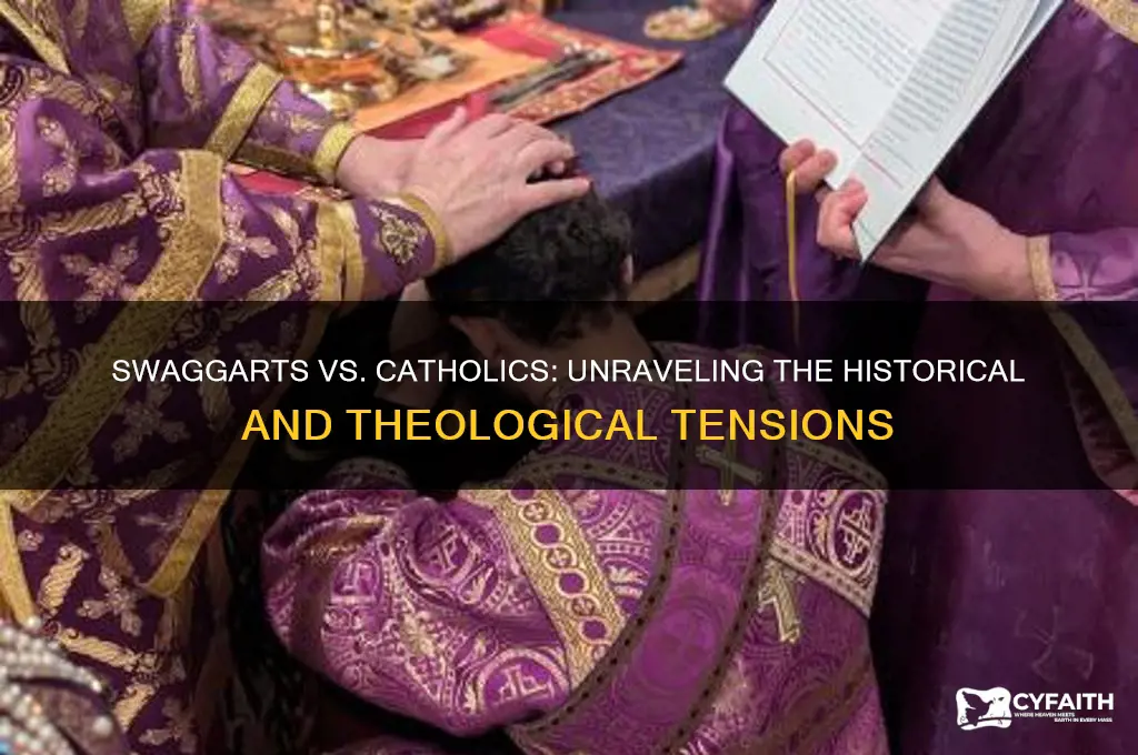 why do the swaggarts not like catholics