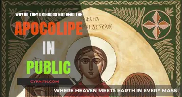 Orthodox Tradition: Why the Apocalypse Remains Unread in Public Gatherings