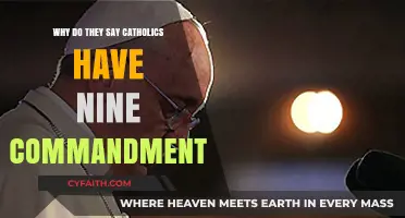 Understanding the Catholic Nine Commandments: A Unique Moral Code Explained