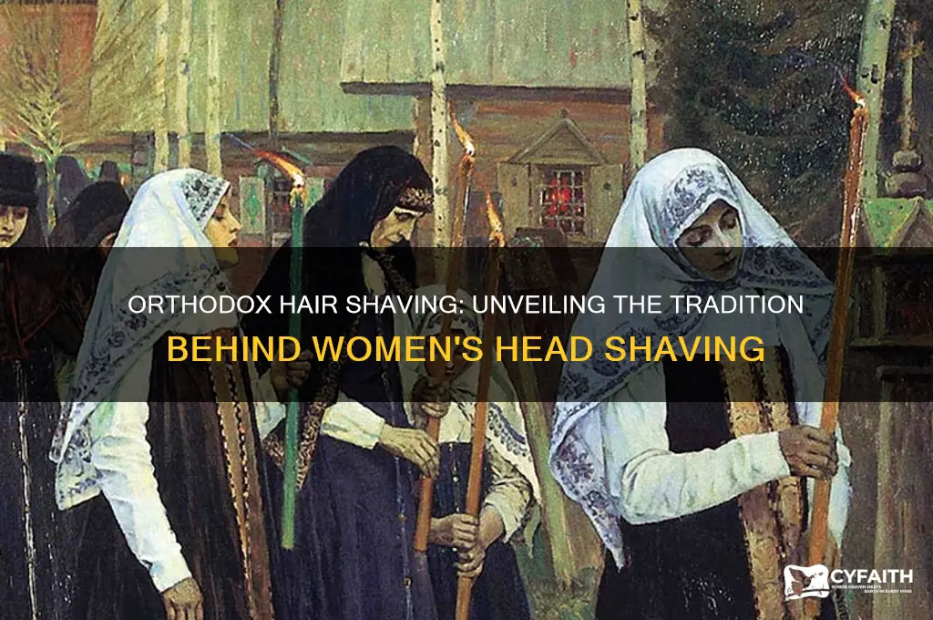 why do they shave women
