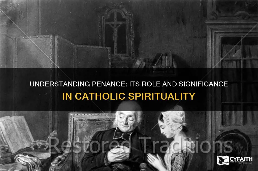 why do we do penance in catholic religion