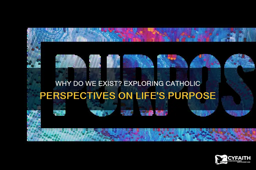 why do we exist catholic
