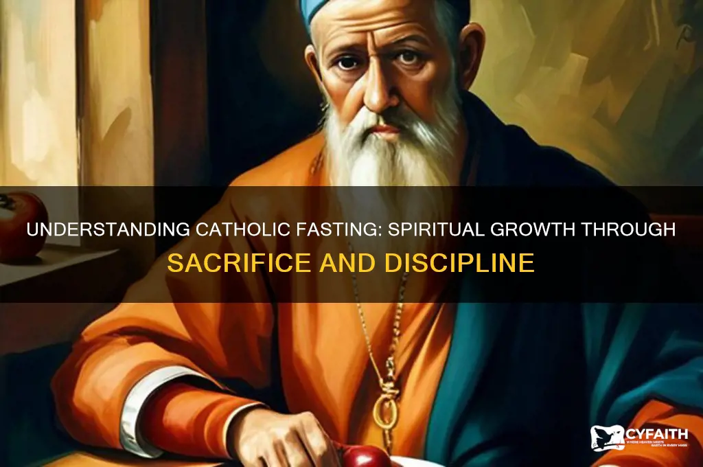 why do we fast as catholics