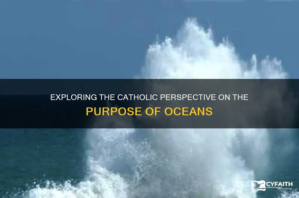 why do we have oceans catholic