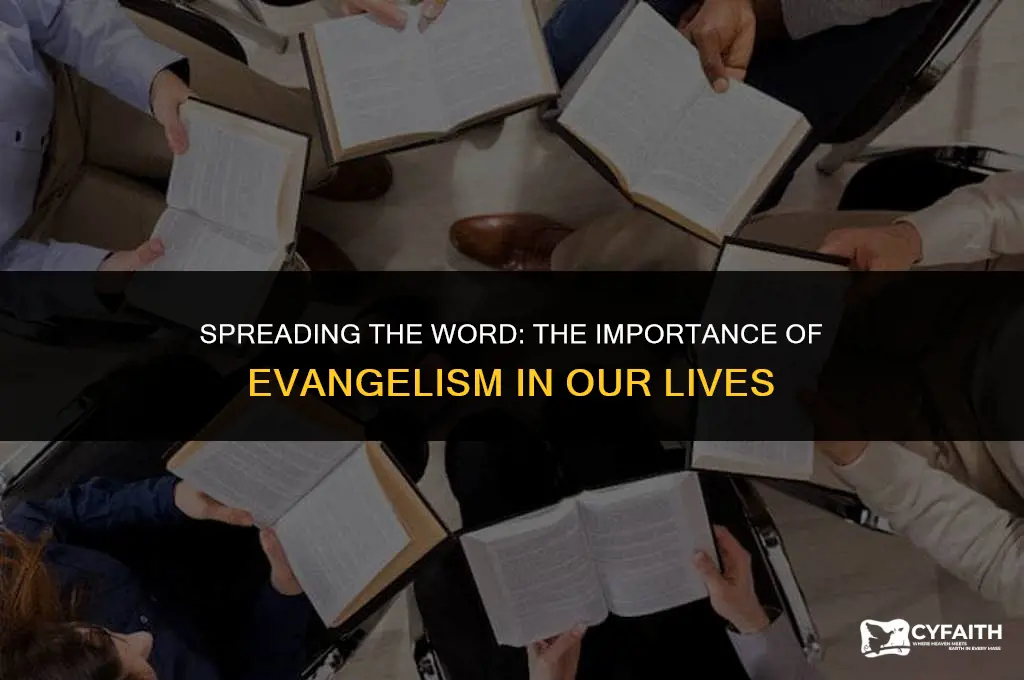 why do we have to evangelize