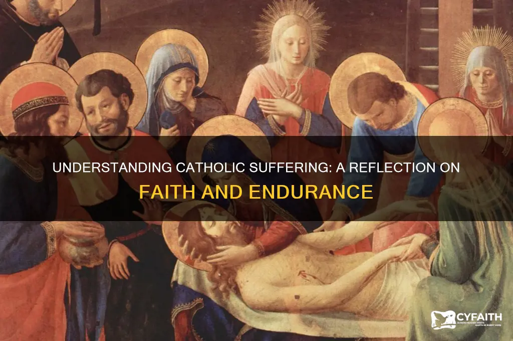 why do we have to suffer catholic