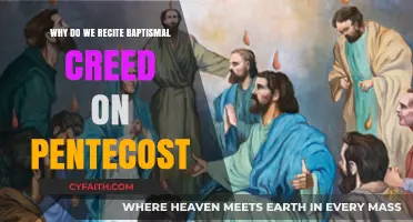 Renewing Faith: The Significance of the Baptismal Creed on Pentecost