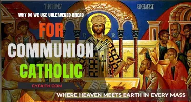 Unleavened Bread in Catholic Communion: Symbolism and Tradition Explained