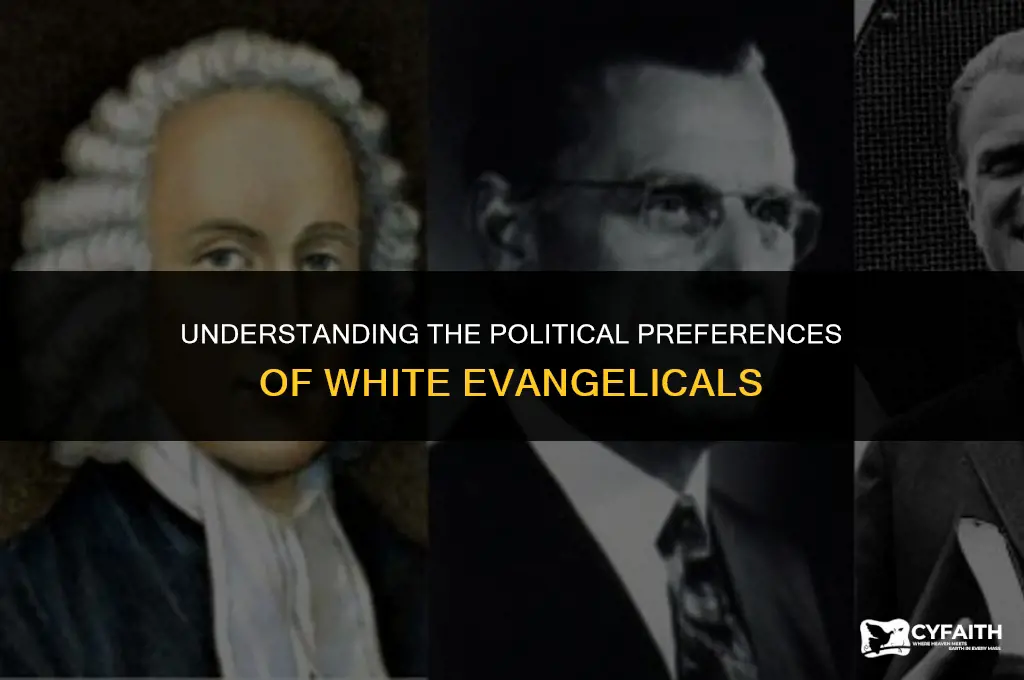 why do white evangelicals like republicans