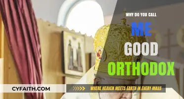 Why 'Good Orthodox'? Unraveling the Label and Its True Meaning