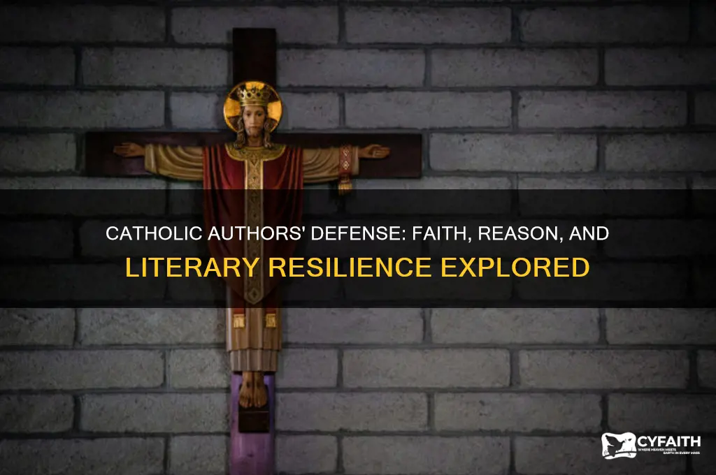 why do you think catholic authors were able to defend