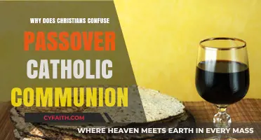 Passover vs. Catholic Communion: Understanding Christian Confusion and Differences