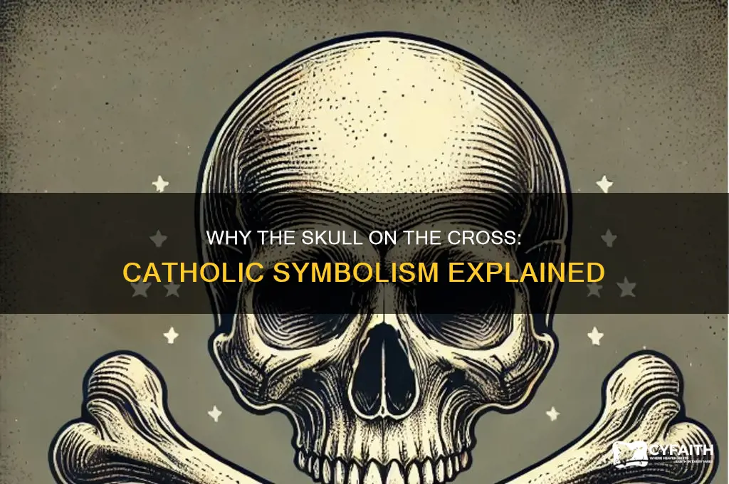 why does cross have skull cross is it catholic
